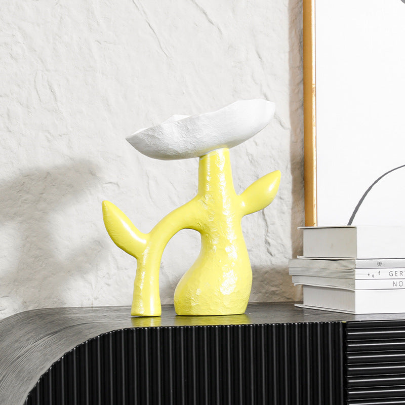 Dekorative Pflanzen Skulptur