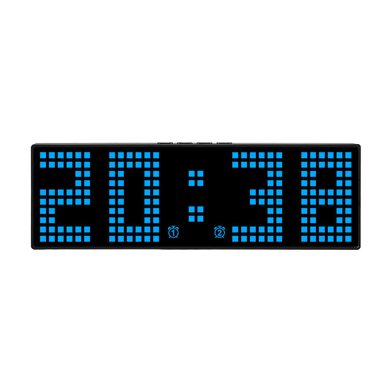Digitaler LED-Wecker mit Farbwechsel Brehn