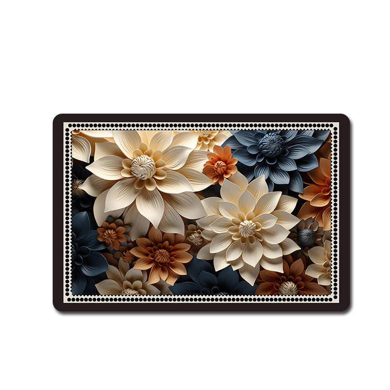 Blumenmuster Badematte Brehn