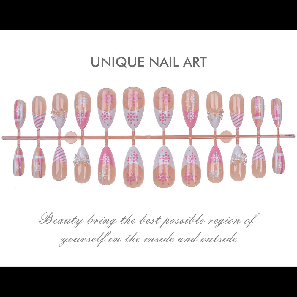 Elegantes Press-On-Nagelkunst-Set Brehn