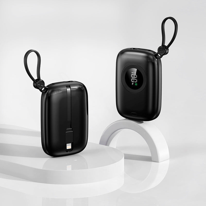 tragbare Multifunktions-Powerbank mit digitaler Temperaturanzeige Brehn