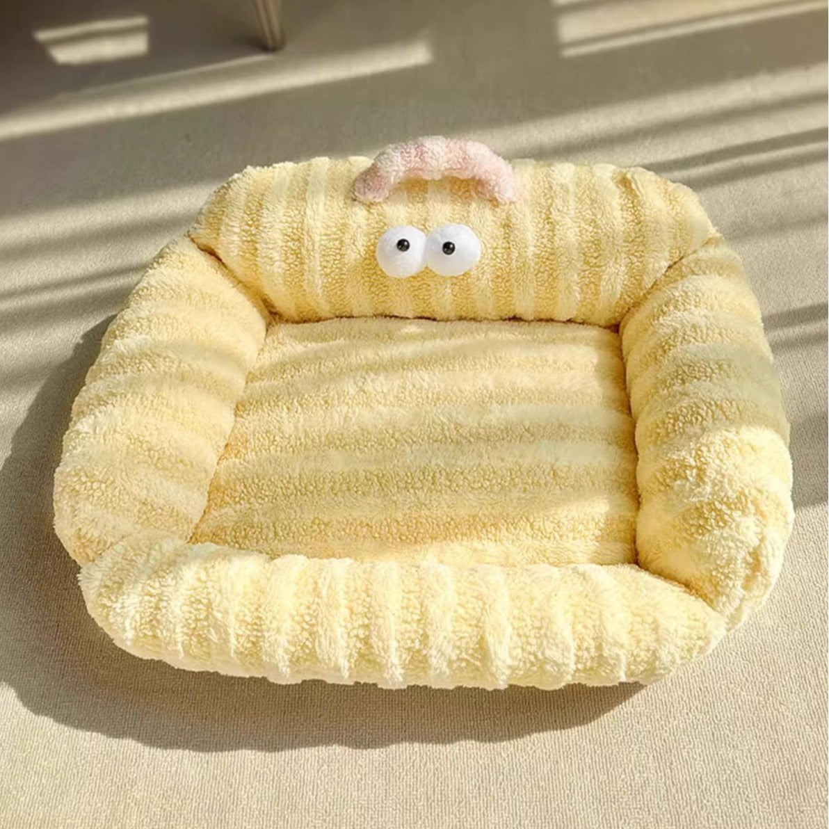 Gemütliches Plüsch-Hundebett