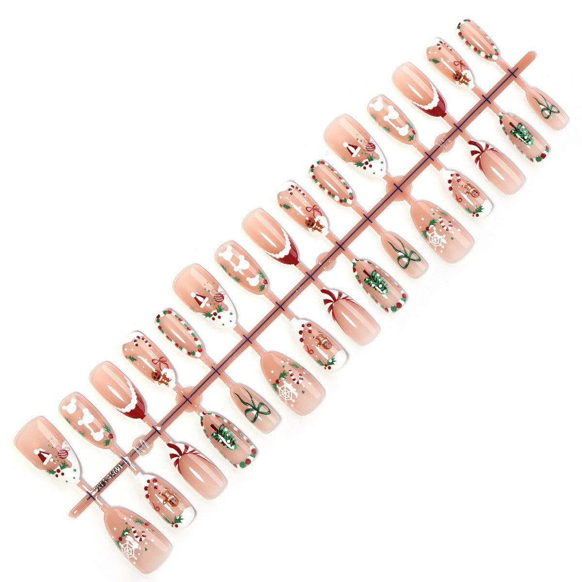 Kreatives Kunstnagelset für festliche Anlässe Brehn