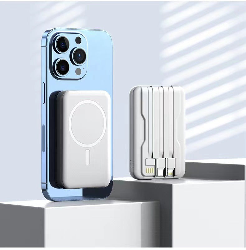Tragbare Magnetische Powerbank mit Effizienter Schnellladefunktion Brehn