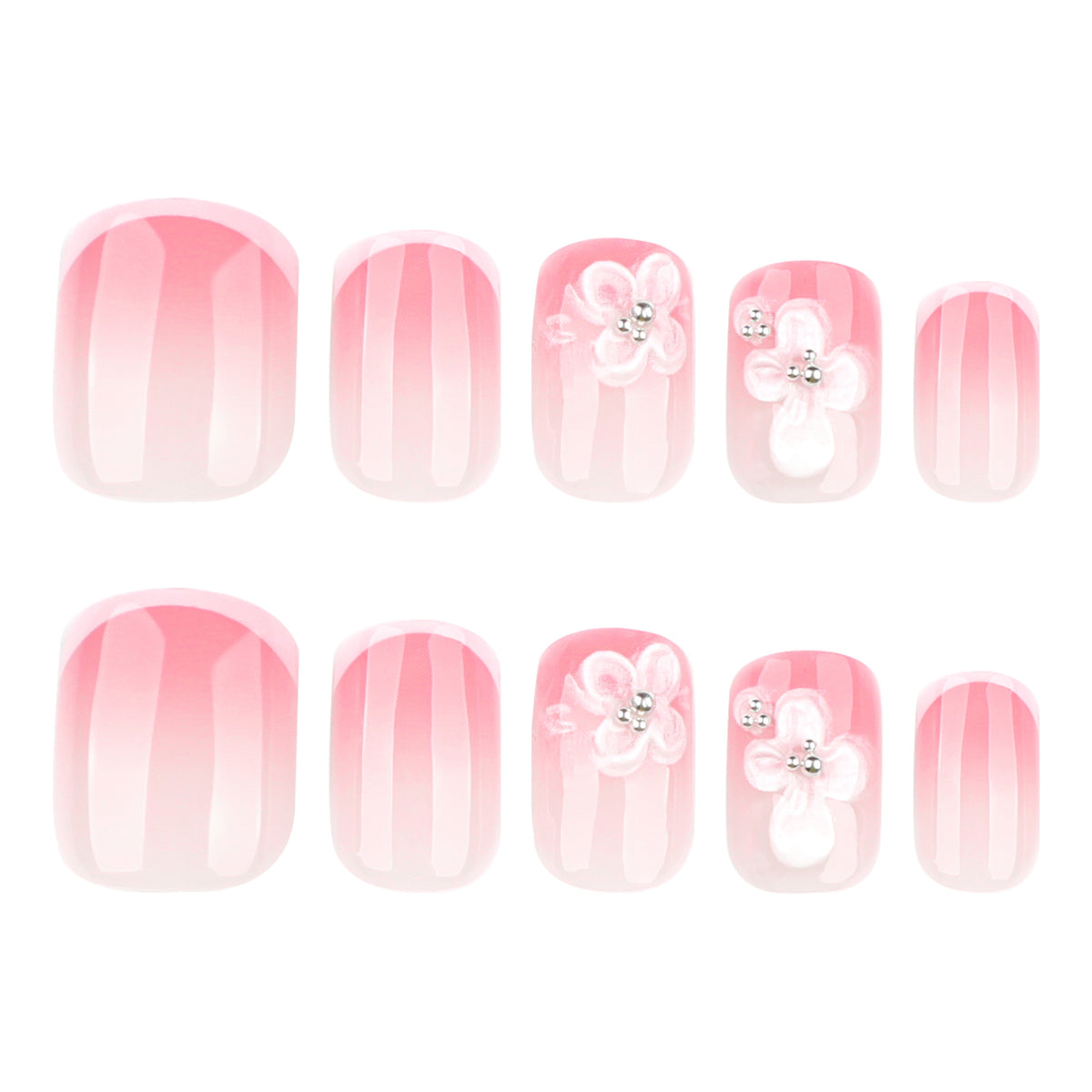 Kunstvolle Nagelkunst mit floralem Design Brehn