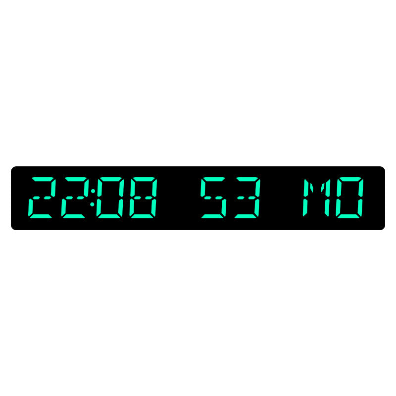 Digitaler Wandwecker mit grossem LED-Display Brehn
