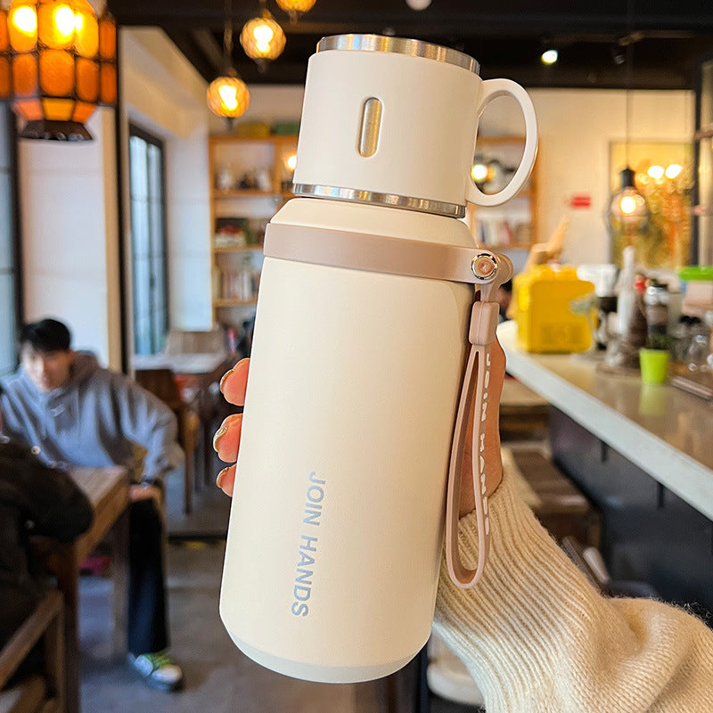 Damen Isolierte Trinkflasche mit praktischem Auslaufschutz Brehn