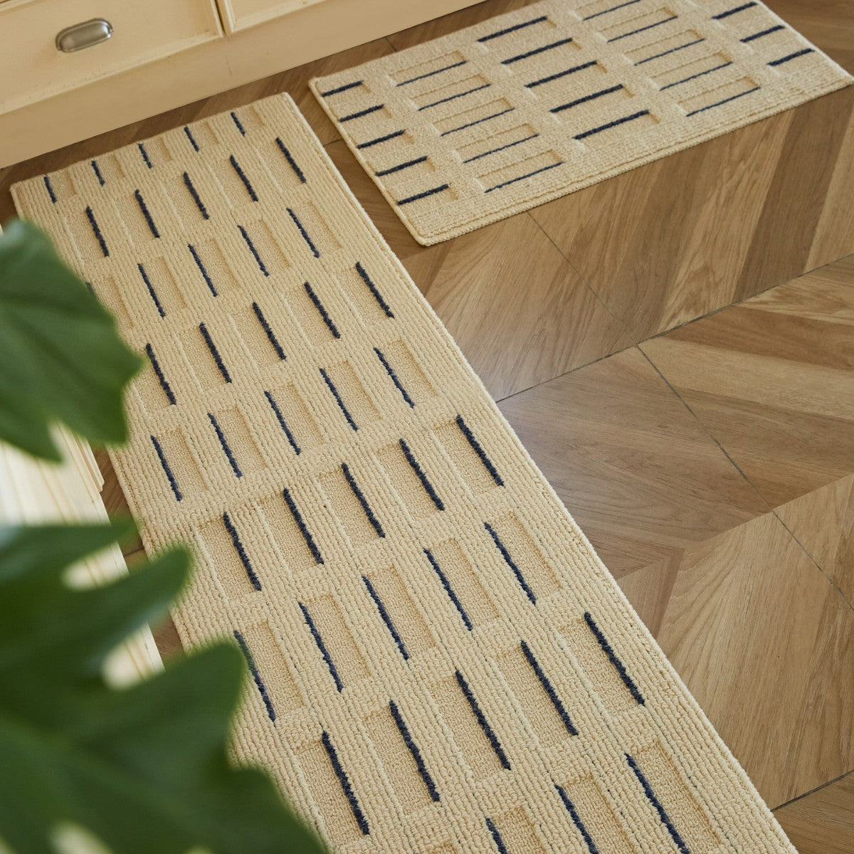 Strukturierter Indoor-Läufermatte