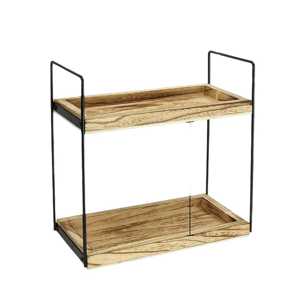 Regal Aus Holz und Metall Brehn
