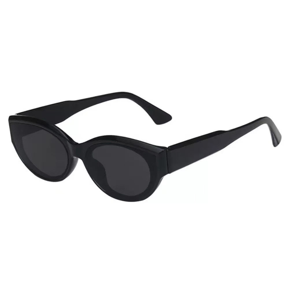 Fashion Forward Slim Cat Eye Sonnenbrille Brehn