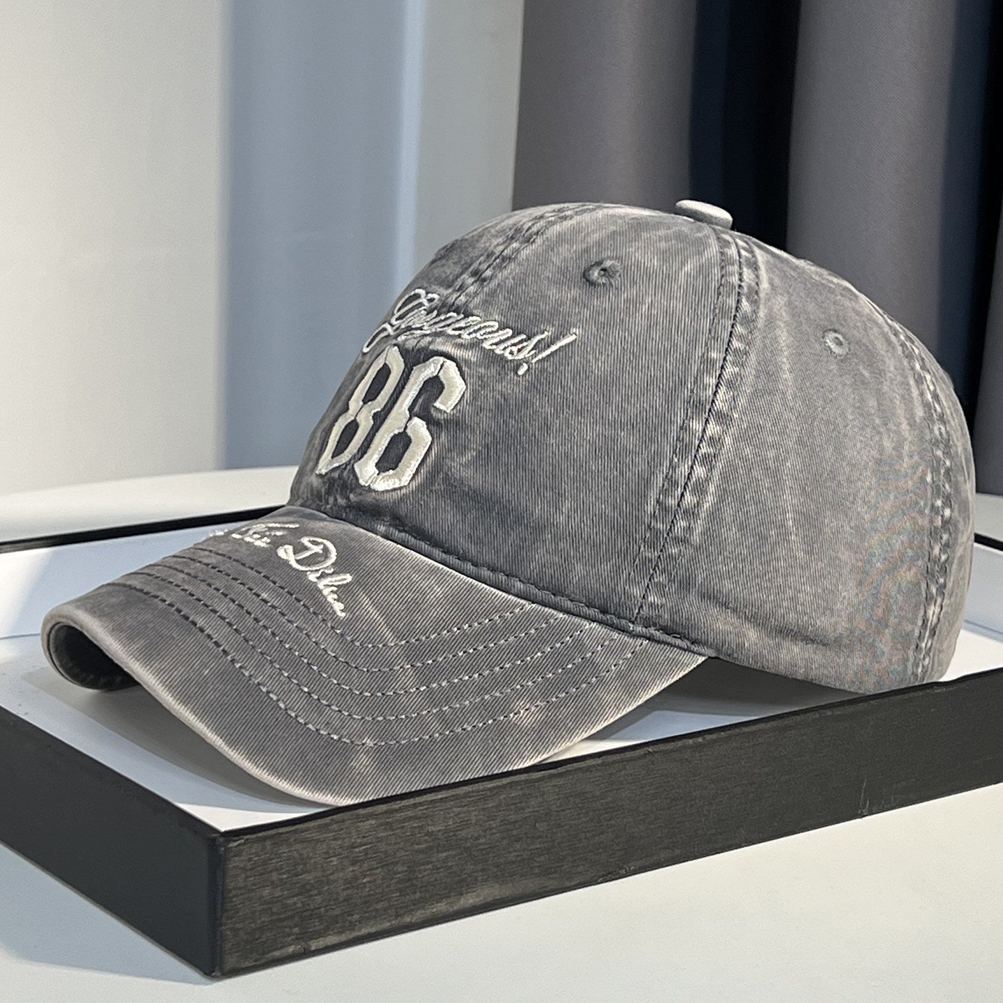 Herren Vintage-inspirierte distressed Baseballmütze Brehn