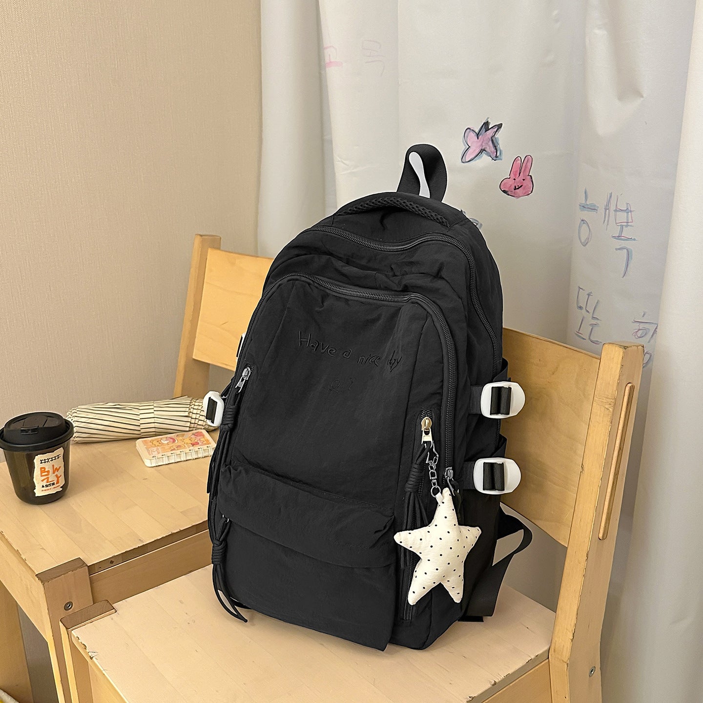 Süßer lässiger Schulrucksack