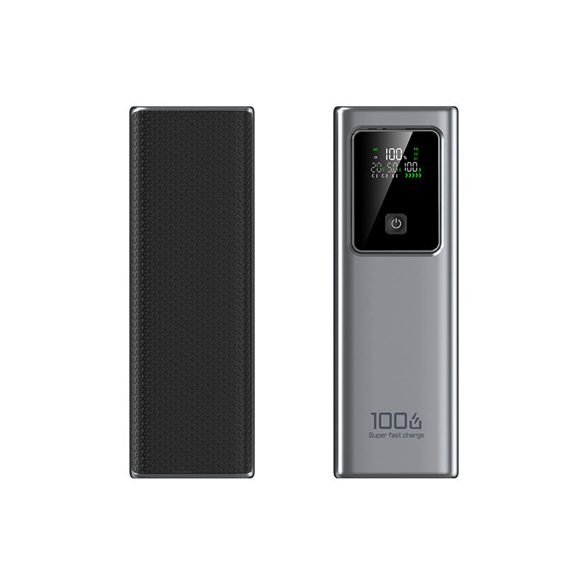 Hochleistungs-Powerbank mit integriertem LCD-Display und Schnellladefunktion Brehn