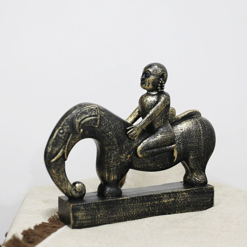 Dekorative Löwenfigur