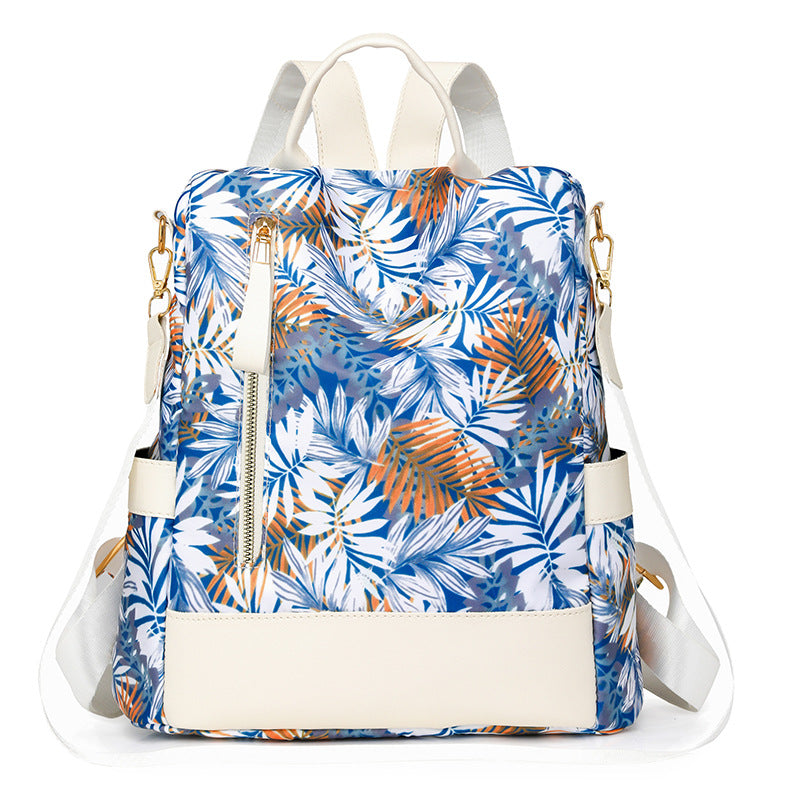 Blumenmuster Mehrfachfach Rucksack Brehn