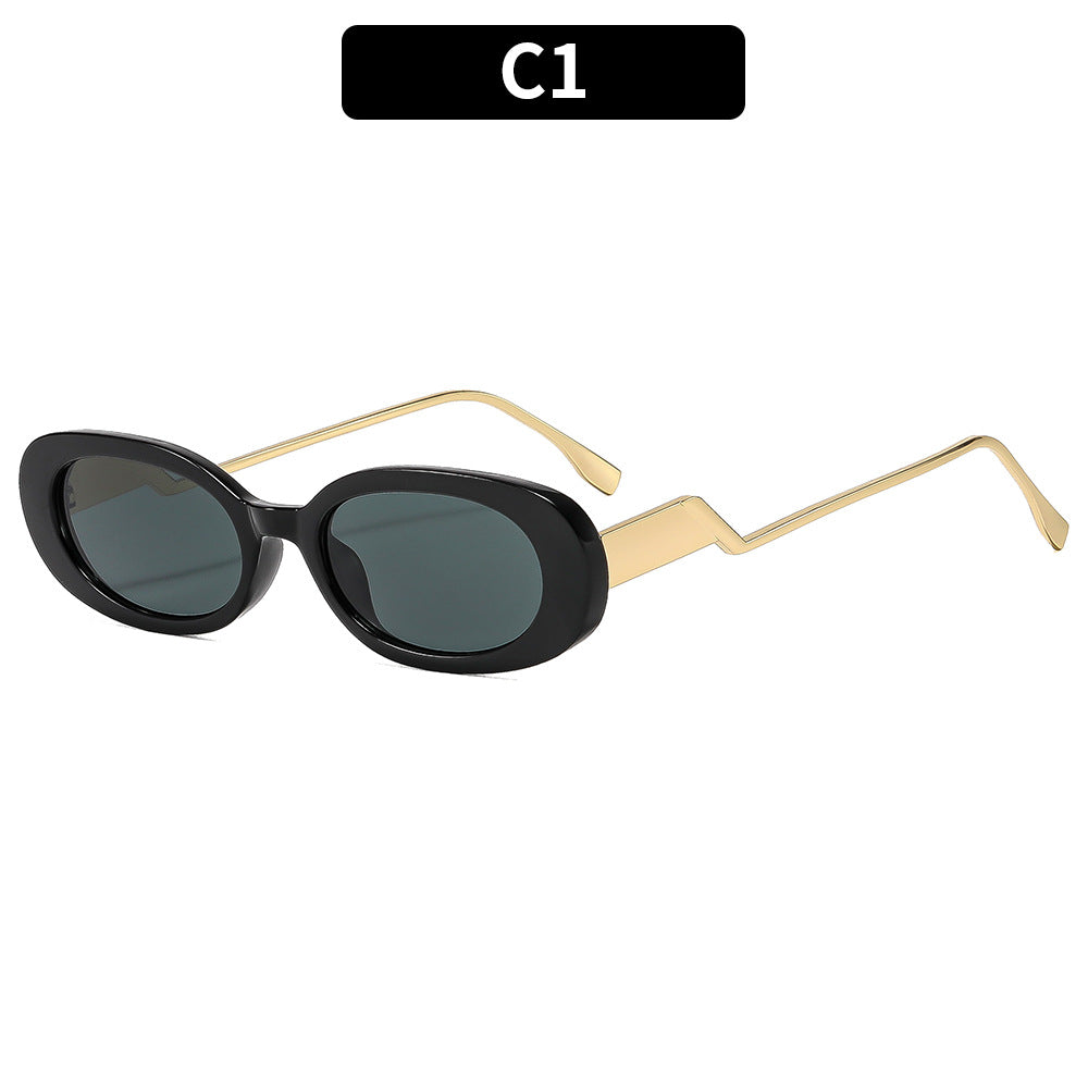Retro-Modern Übergroße Sonnenbrille