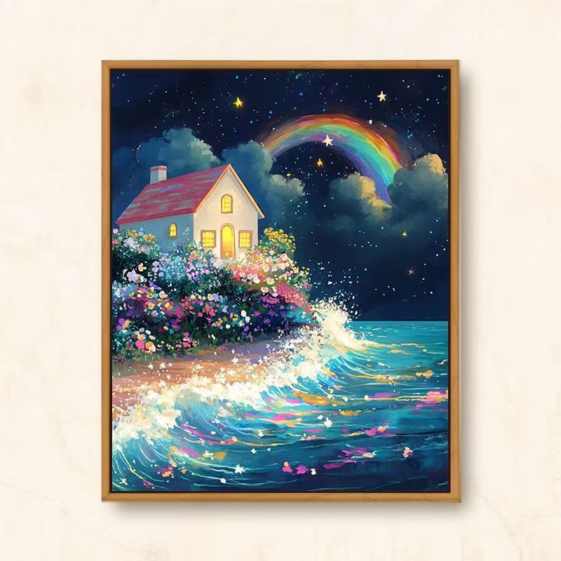 Verzaubernde Küstenfantasie Wandkunst Brehn