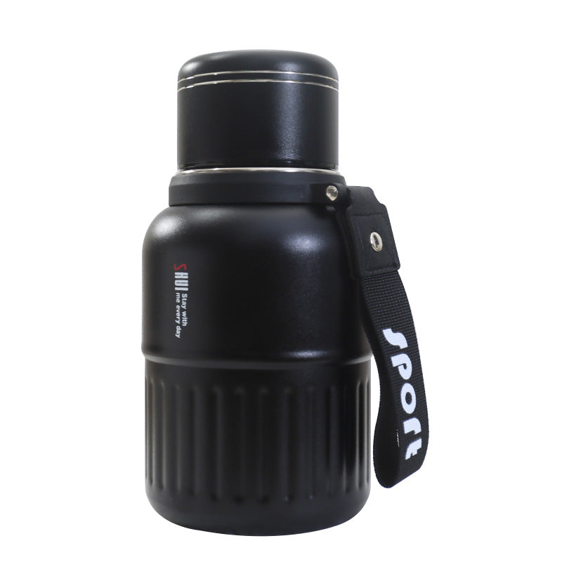 Damen Hochwertige Isolierflasche mit Tragegriff Brehn