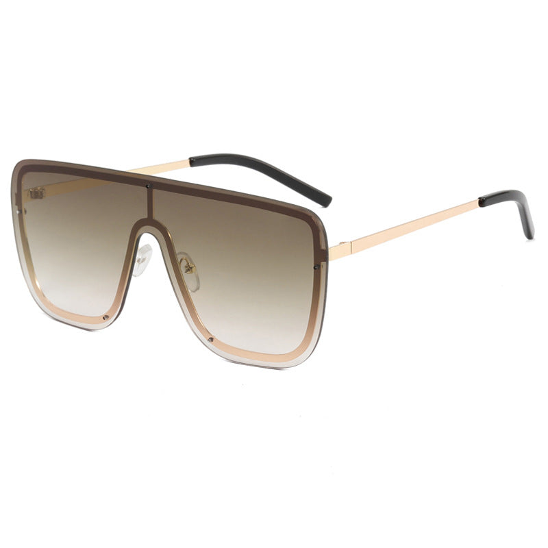Damen Extravagante Oversized-Sonnenbrille Brehn
