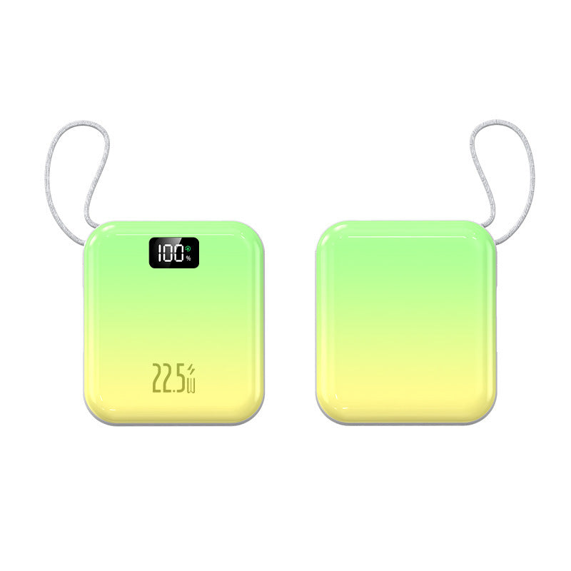 Tragbare Powerbank mit hochmoderner Schnellladefunktion und LED-Anzeige Brehn