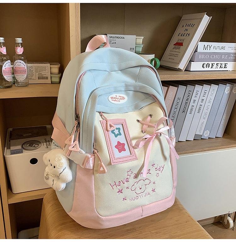 Niedlicher Charakter-Themen-Schulrucksack