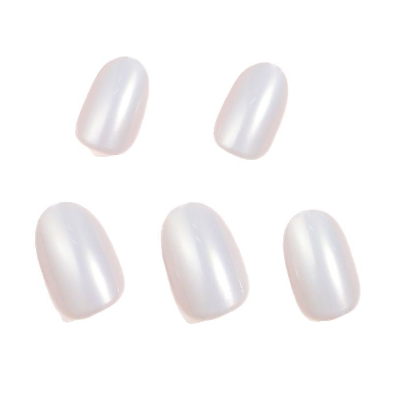 Glatte französische Press-On-Nagelset mit elegantem Finish Brehn