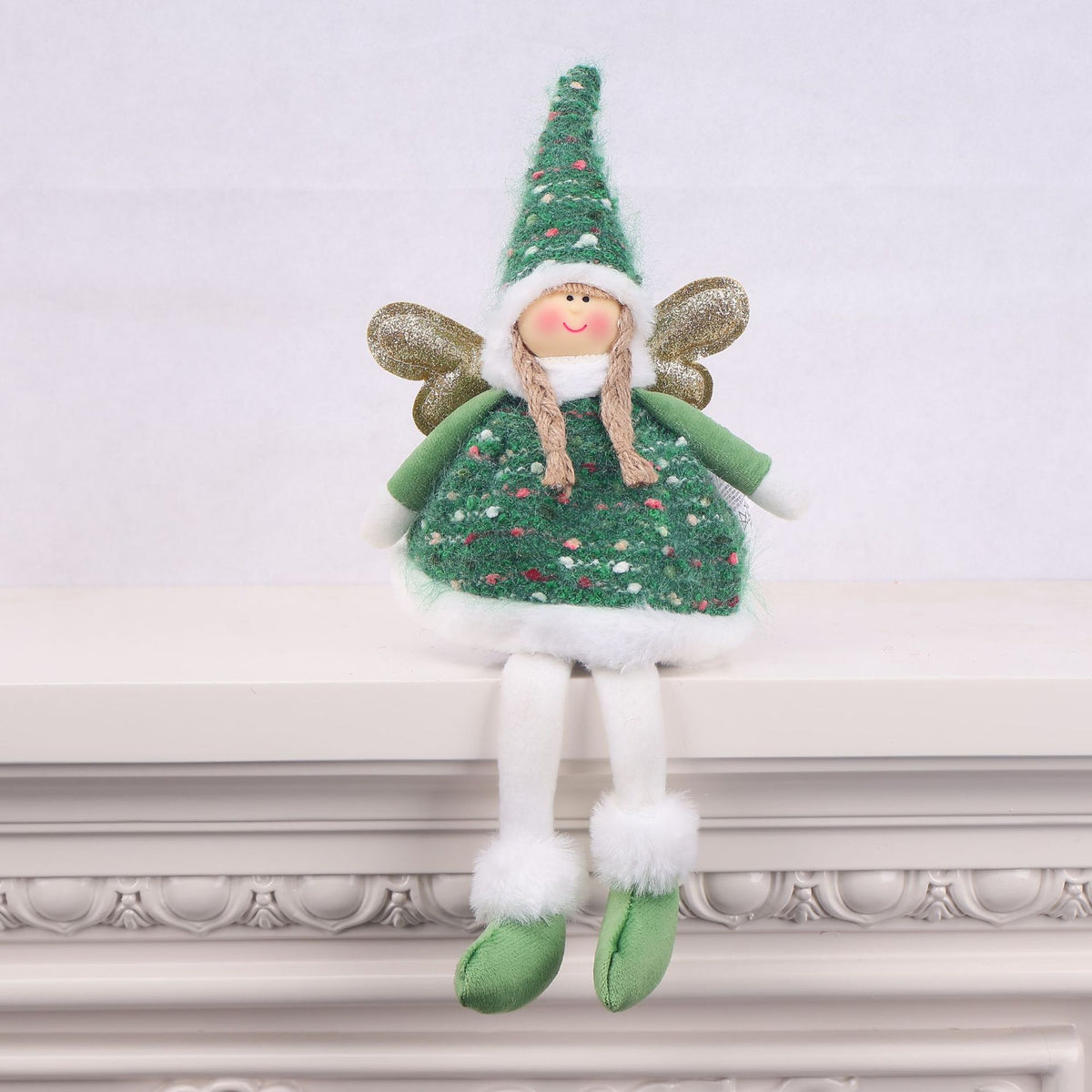 Dekorative Weihnachtsengel Figur