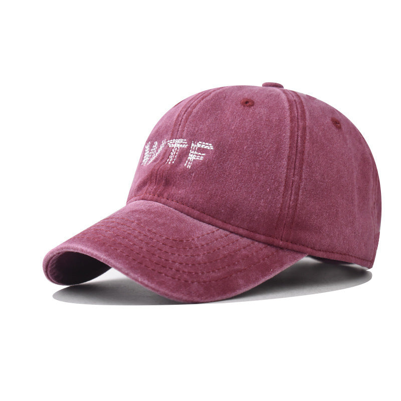 Damen Freizeit Destroyed Denim Baseballcap Brehn
