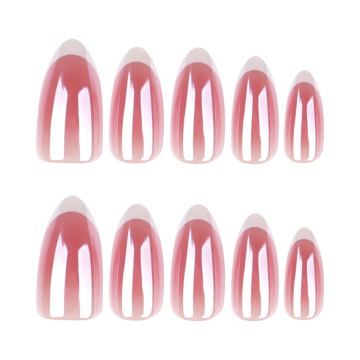 Elegante French-Tip Nagelverlängerungen Brehn