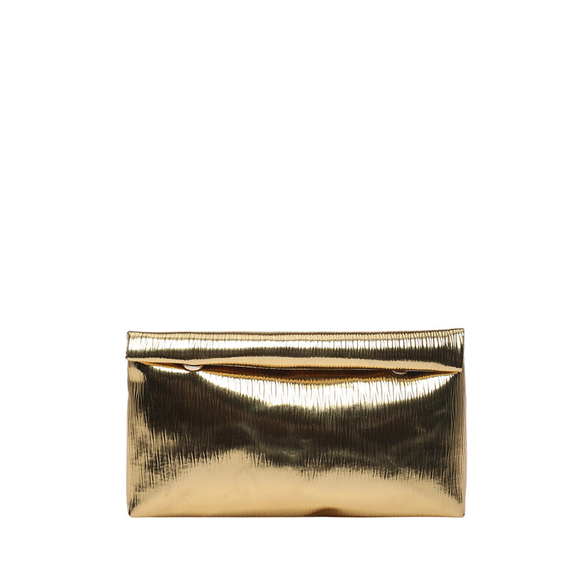 WoGlossy Texturiert Clutch Geldbörse Brehn