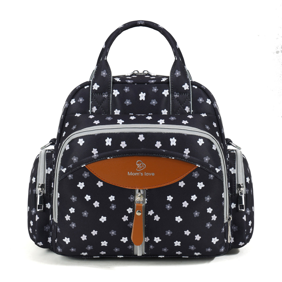 Stylische Mehrfach-Taschen Wickeltaschen Rucksack Brehn