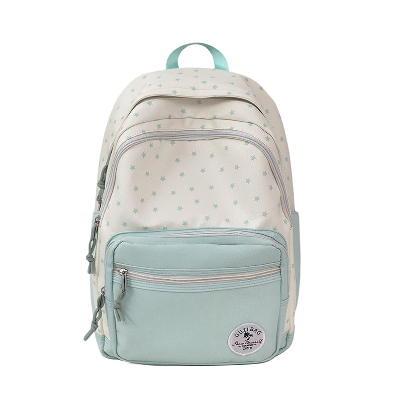 Sternen-Print Schüler Rucksack