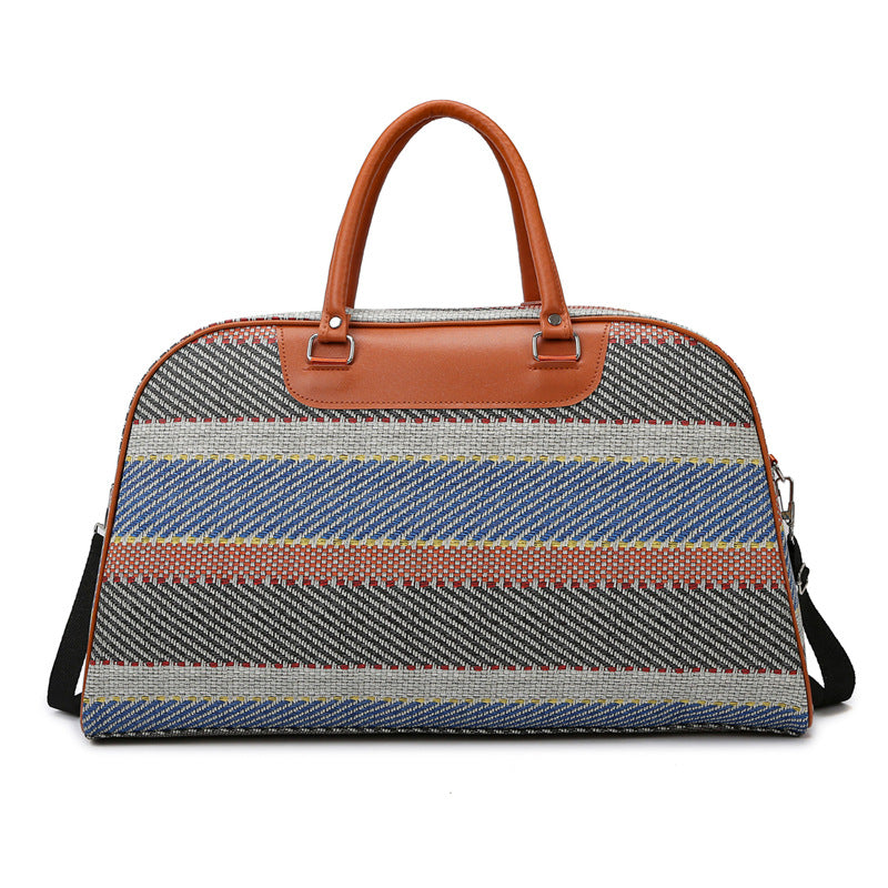 Stylische Karierte Wochenend-Tote-Tasche Brehn