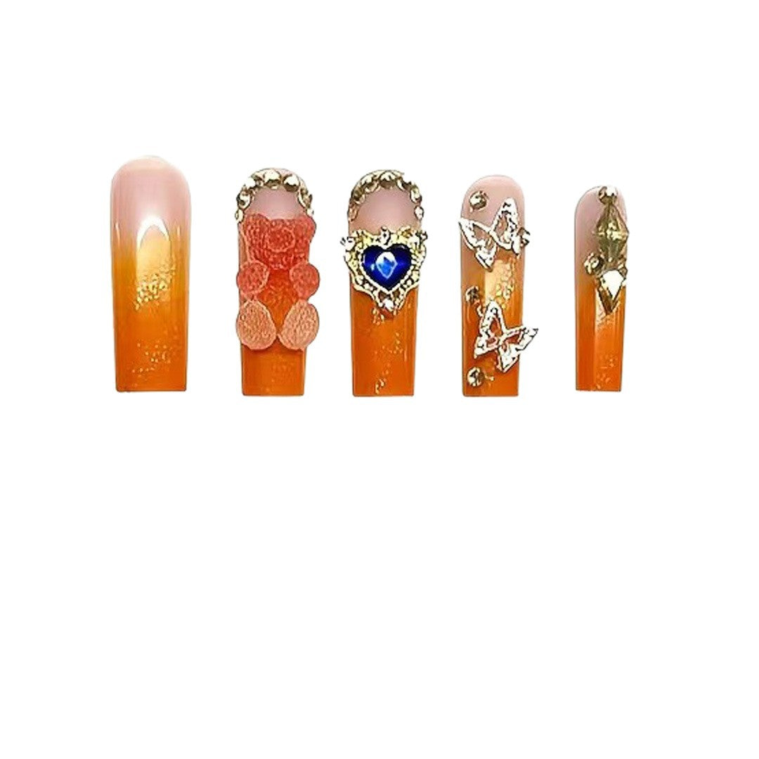 Glamorous Press-On Nail Art Set Brehn