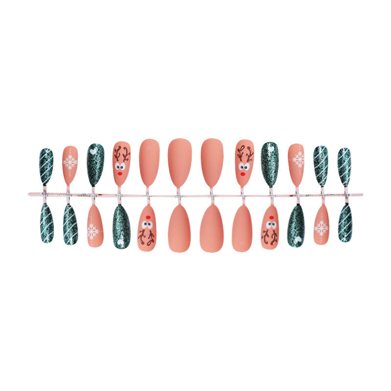 Kreatives Nagelkunstset mit winterlichem Design Brehn