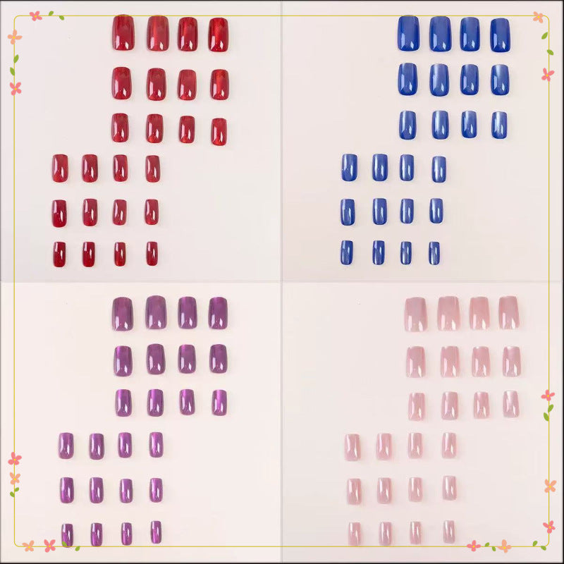 Kunstnagelset mit verschiedenen Designs Brehn