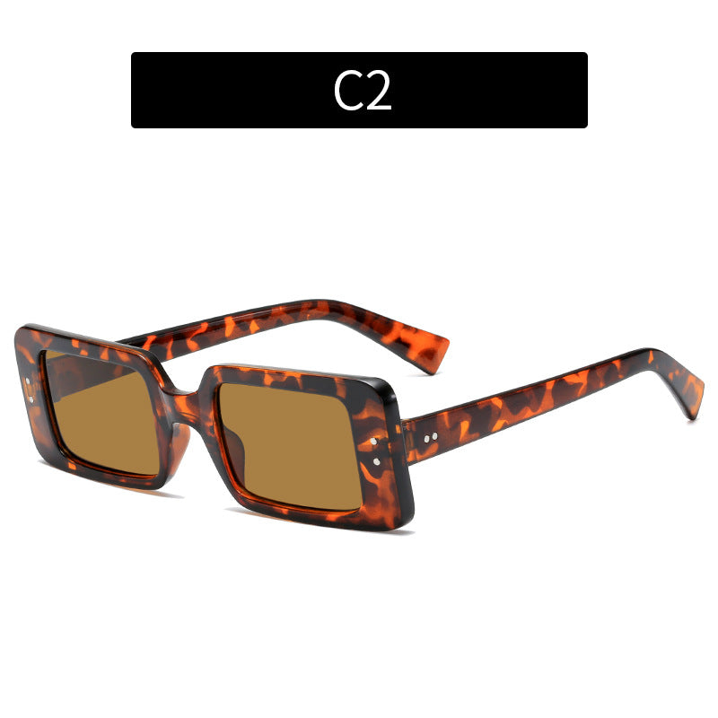 Moderne Architektonische Quadratische Sonnenbrille