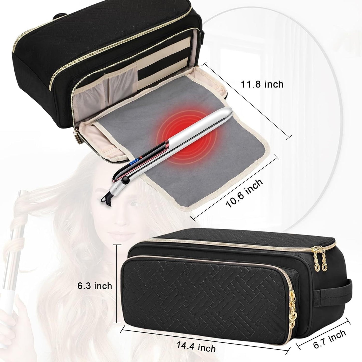 Elegante und Praktische Hitzeschutz-Tasche Brehn