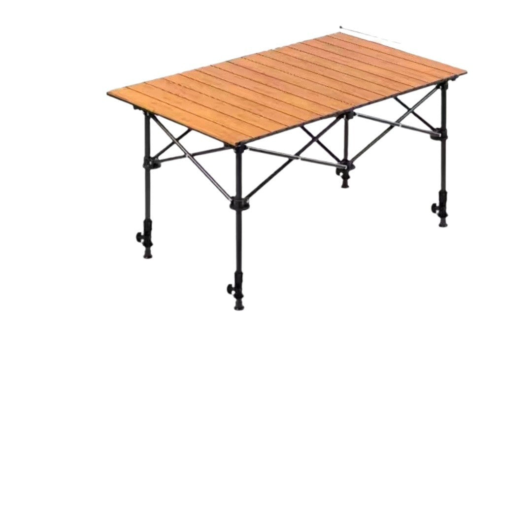 Klappbarer Camping-Tisch Mit Verstellbarer Höhe Brehn