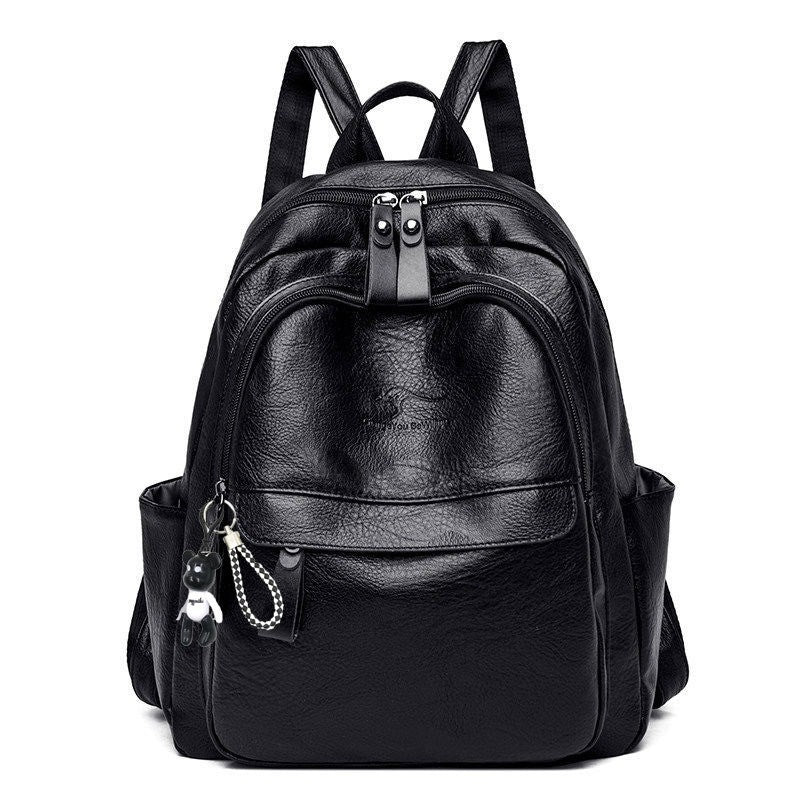 Stylischer Schwarzer Rucksack Brehn
