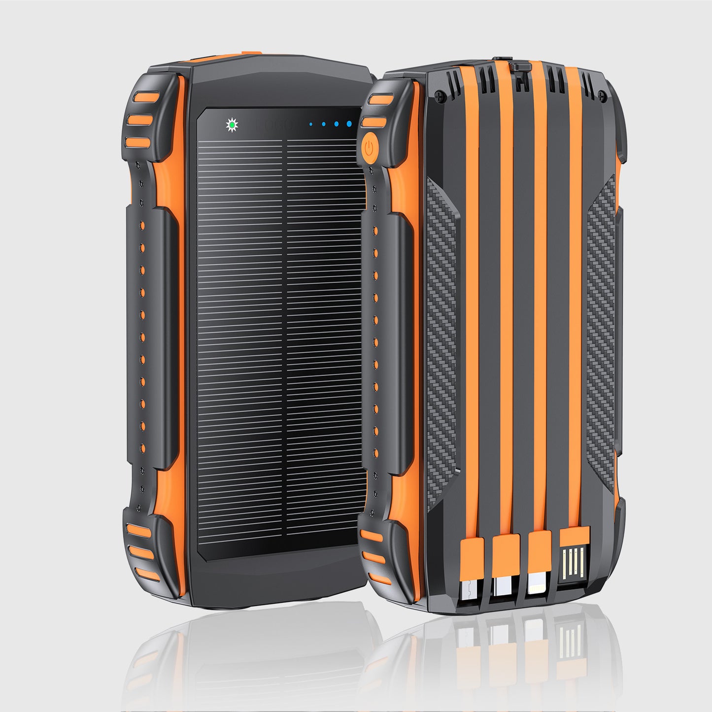 Solar Powerbank mit Hoher Kapazität Von Brehn