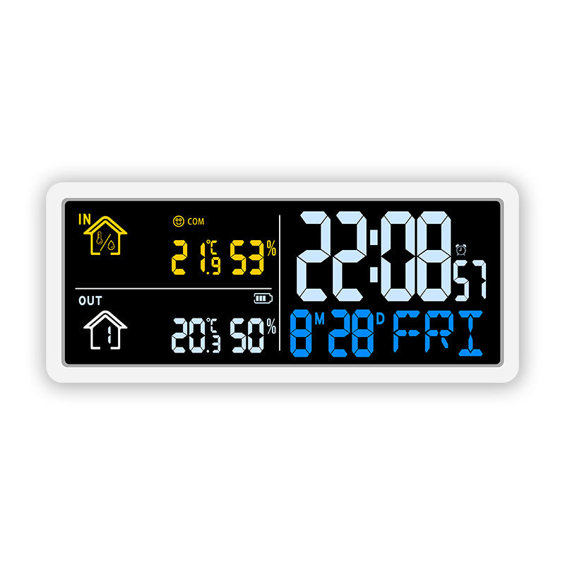 Digitaler Wetter- und Alarmwecker mit Hygrometer Brehn
