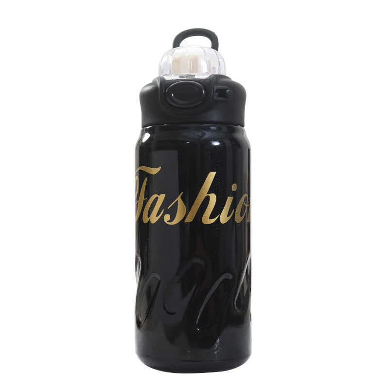 Damen Isolierte Trinkflasche mit praktischem Tragegurt Brehn
