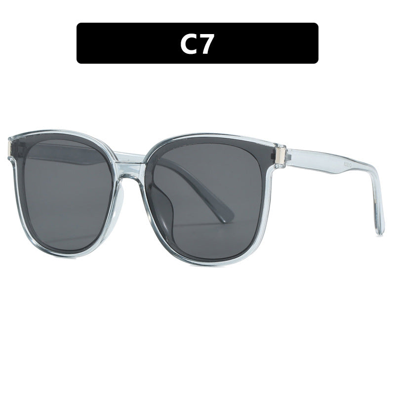 Damen modische Sonnenbrille mit hochwertigem, transparentem Kunststoffrahmen Brehn
