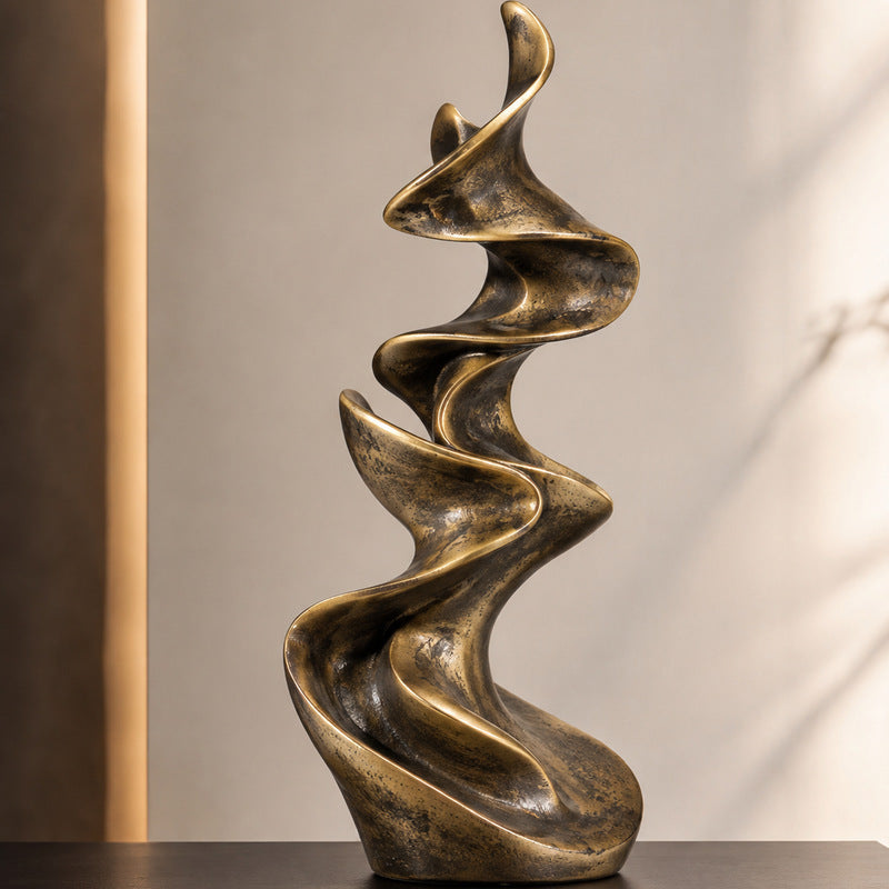 Abstrakte dekorative moderne Skulptur