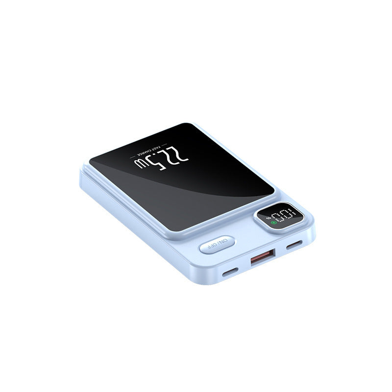 Tragbare Powerbank mit hochmoderner Schnellladefunktion und digitaler Anzeige Brehn