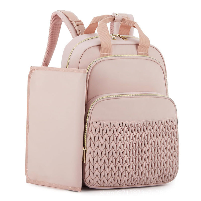 Modischer Rucksack mit Strukturiertem Design und Mehreren Fächern Brehn