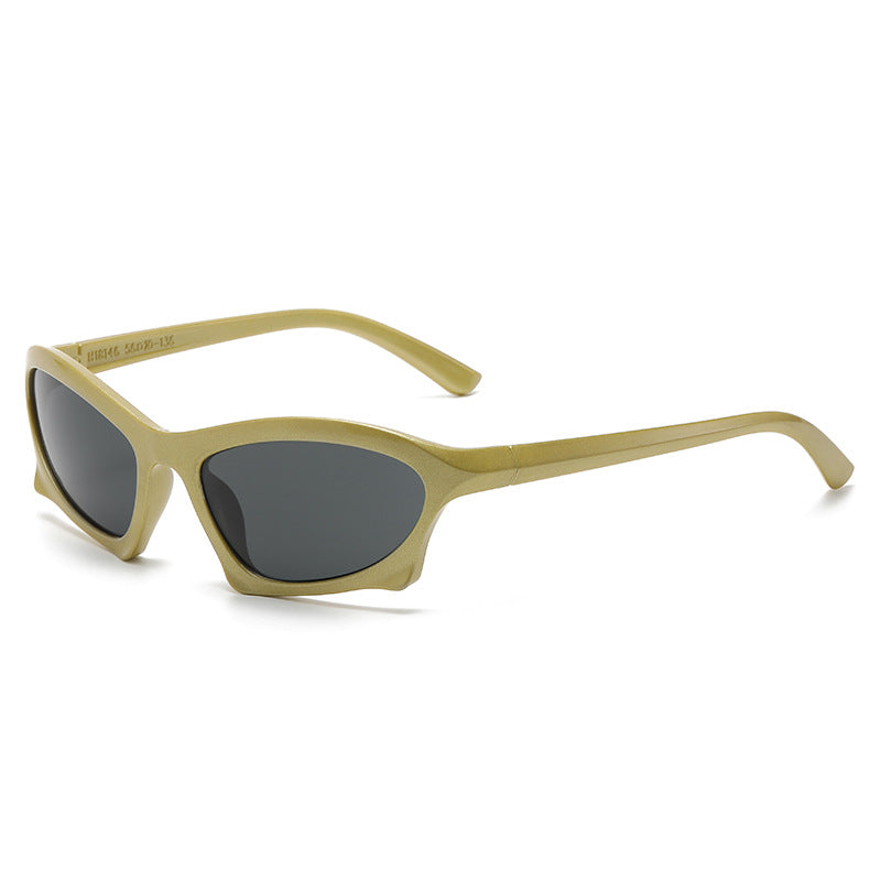 Damen modische Sonnenbrille mit innovativem, ergonomischem Rahmen Brehn