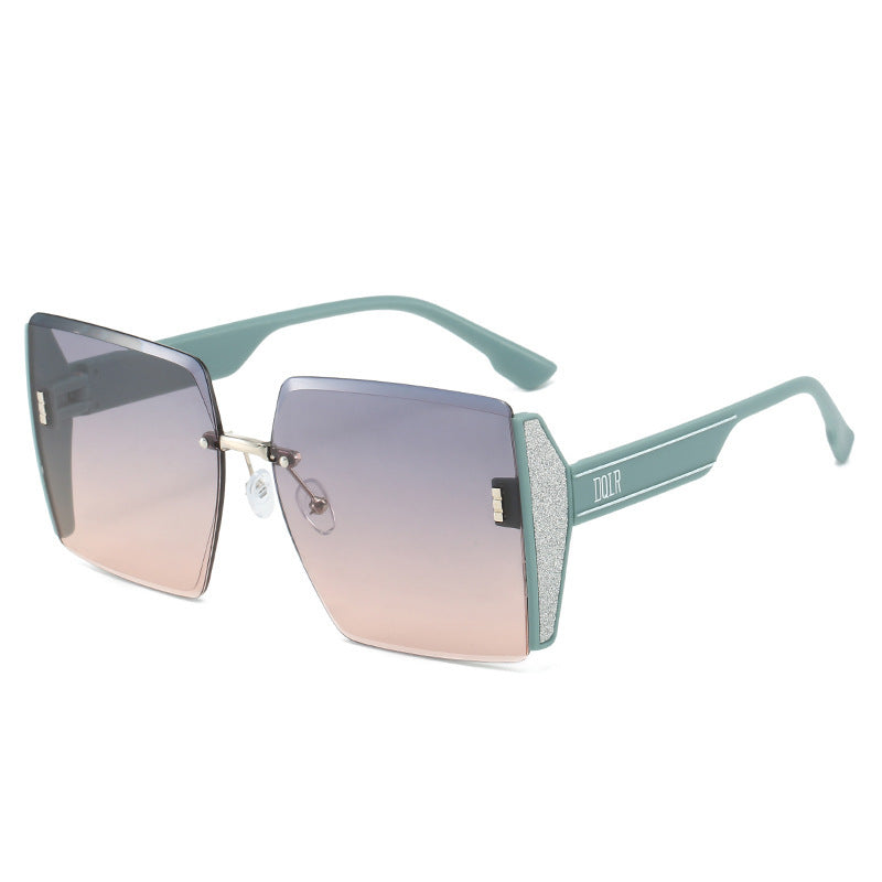 Damen stilvolle und modische geometrische Sonnenbrille Brehn