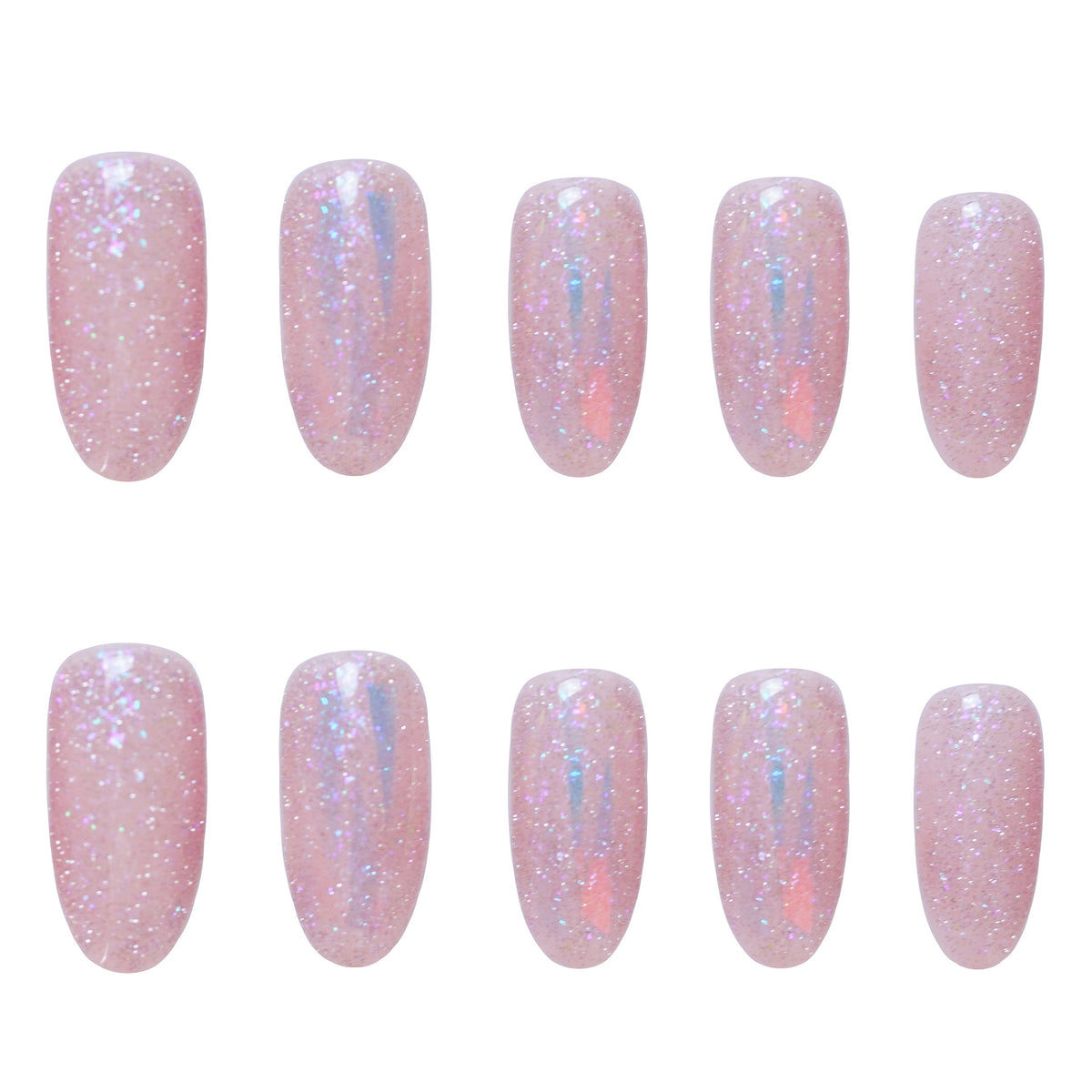 Funkelndes Glitzer Press-On Nagelset Brehn 1790727491
